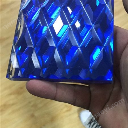 杰富 大量生产加工现代中式艺术画定制彩色线条玻璃