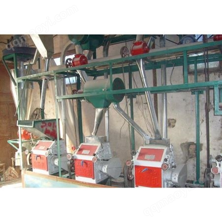 三組面粉機(jī)組 三機(jī)平篩石磨面粉 面粉加工機(jī) 自動(dòng)化程度高 漯耀興